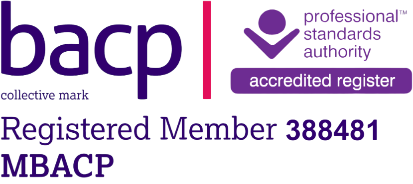 BACP registered member logo.